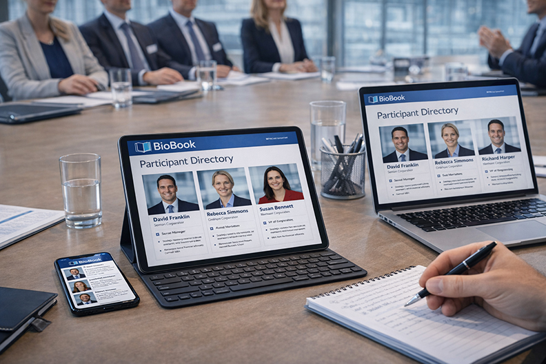 BioBook on laptop and tablet