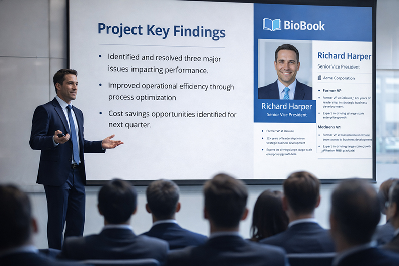 Presentation introduction slide